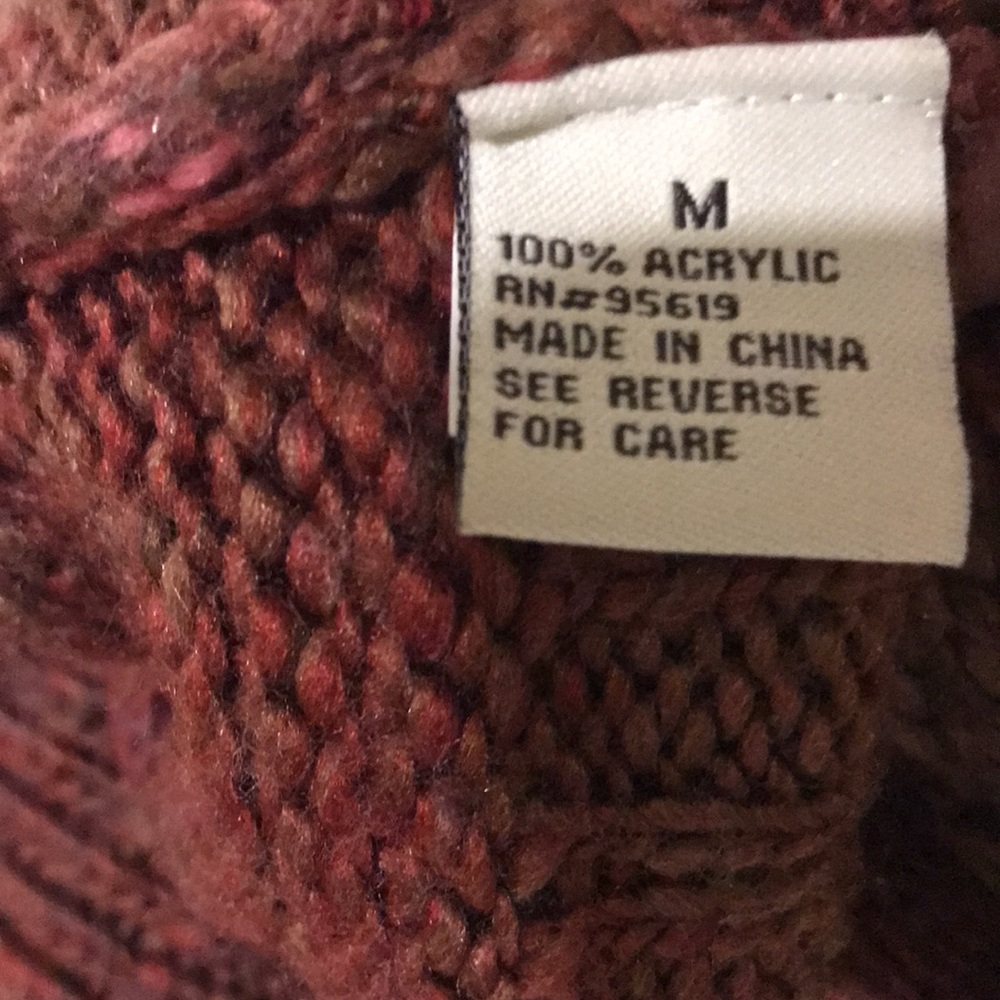Oversized Multi -Color Sweater - Picture 9 of 9